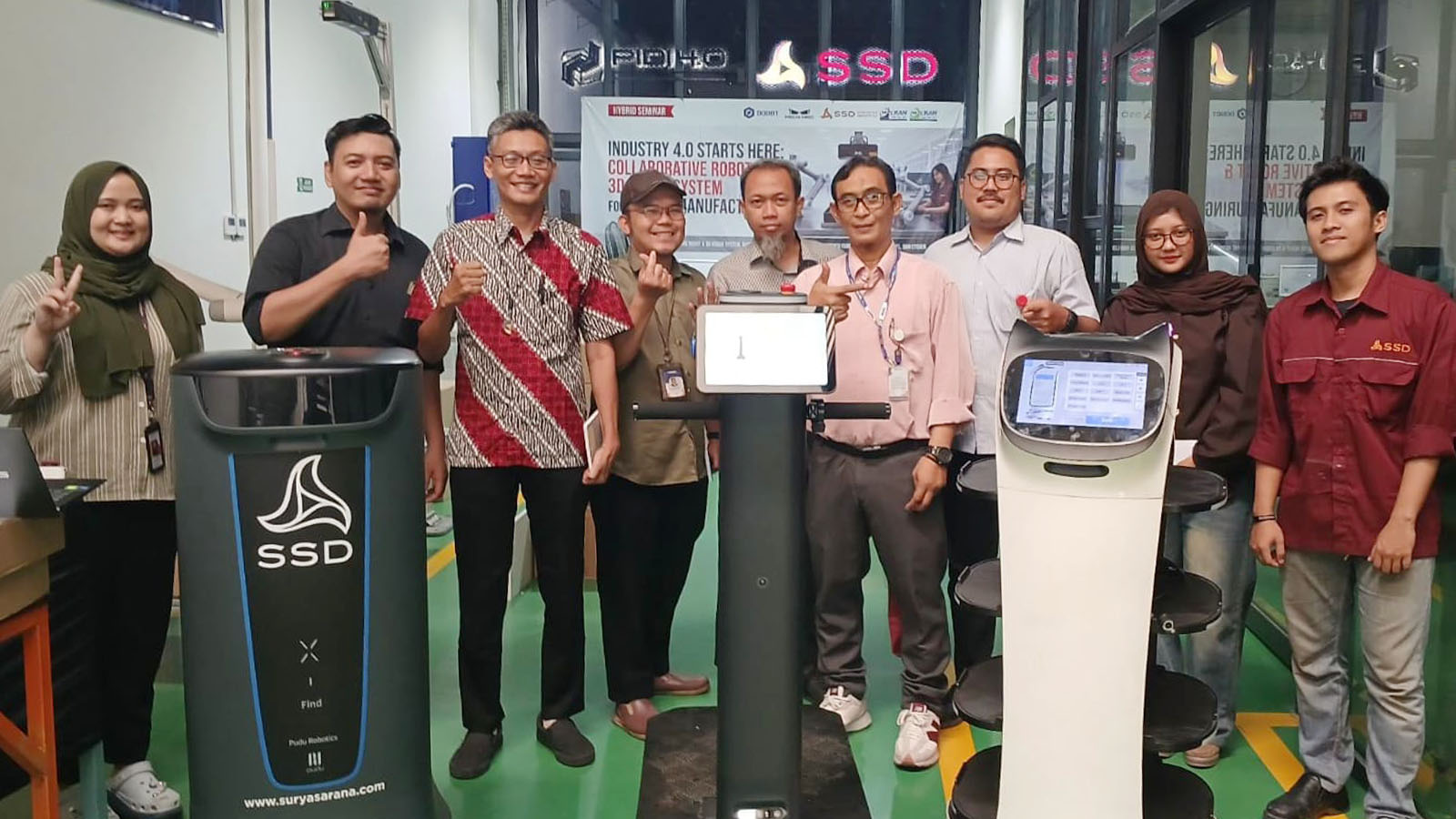 Follow Up Meeting di PT. SSD Terkait Kegiatan Seminar Politeknik META Industri Cikarang dengan Manufacturing Indonesia