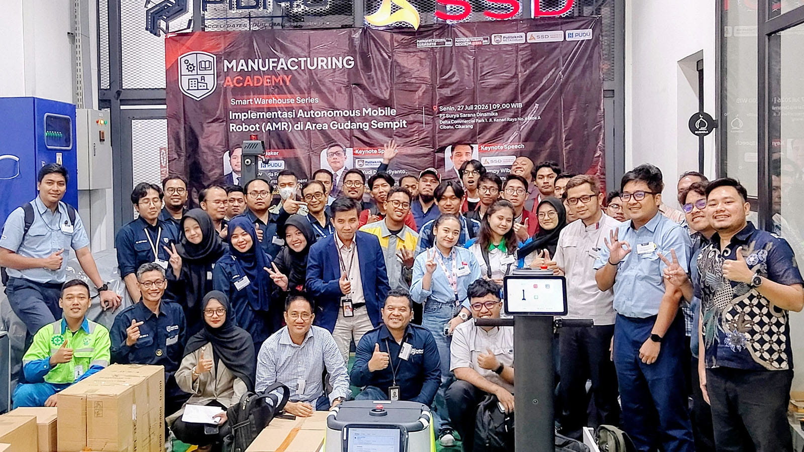 Seminar Politeknik META Industri Cikarang bersama Manufacturing Academy
